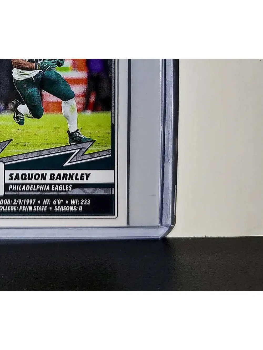 Saquon Barkley 2025 Panini NFL #329 Sticker Philadelphia Eagles